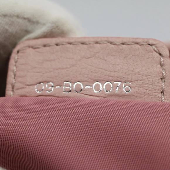 CHRISTIAN DIOR Trotter Canvas Hand Bag PVC Leather Pink 09-BO-0076 Auth yk8952 - Picture 11 of 16